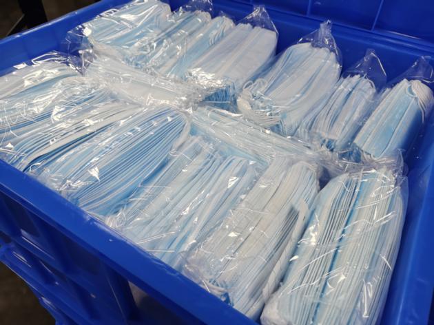Qiangwei Quality 3ply Disposable Face Mask