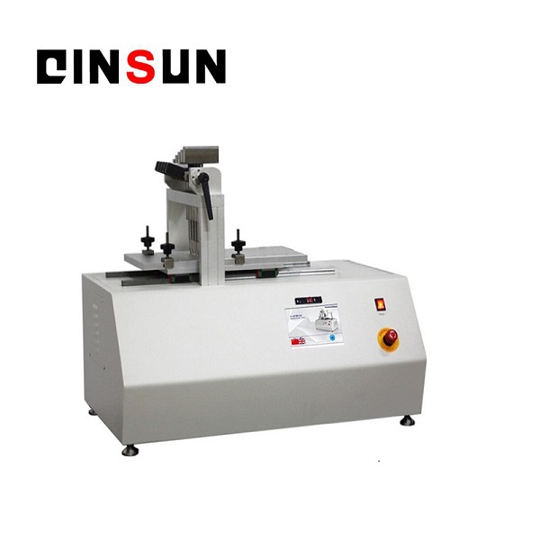 Taber Multi-Finger Scratch / Mar Tester with a pneumatically driven