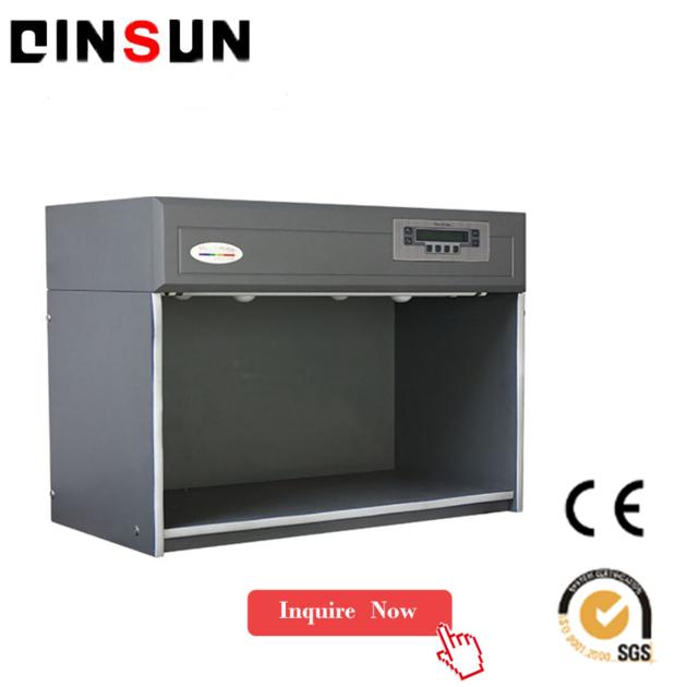light box color assessment cabinet