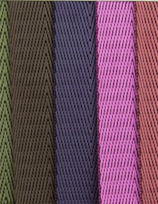 Factory wholesale superior colorful imitation nylon herringbone ribbon tape