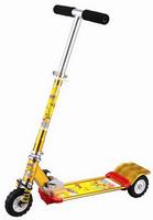 rubber wheel scooter