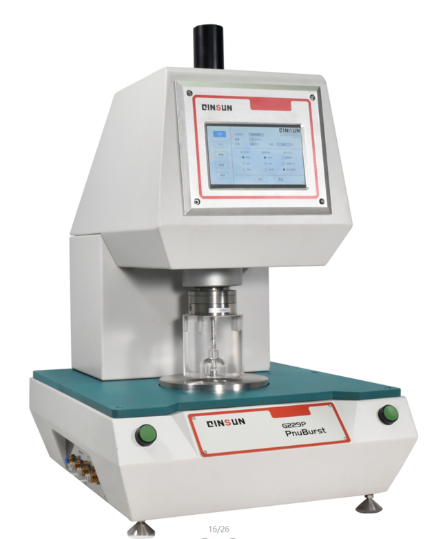new G229P pneumatic bursting strength tester 