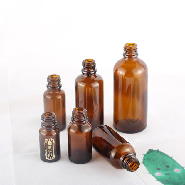 Newest Amber Essential Oil Glass Bottle with Sprayer
