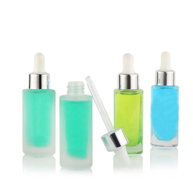 Newest Transparent Luxury 30Ml Glass Serum