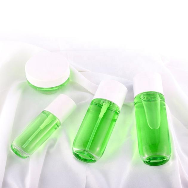 New Bottles Sets Pump Cosmetic Glass