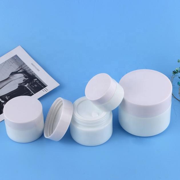 Popular 100Ml Cosmetic Jar White Porcelain