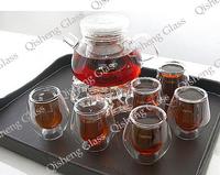 Glass pot