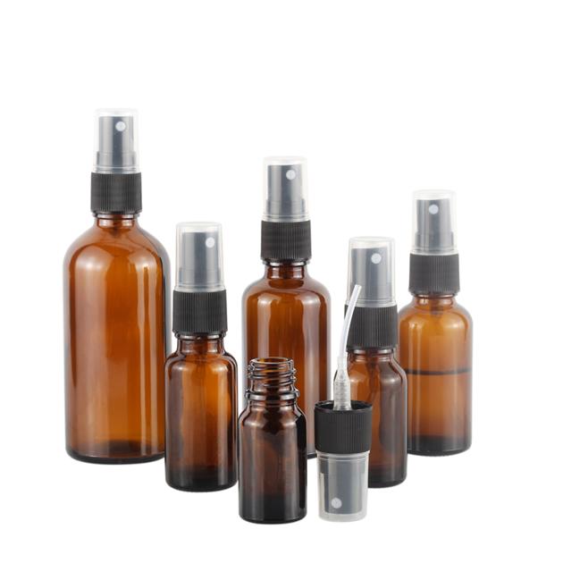 Newest Amber Essential Oil Glass Bottle