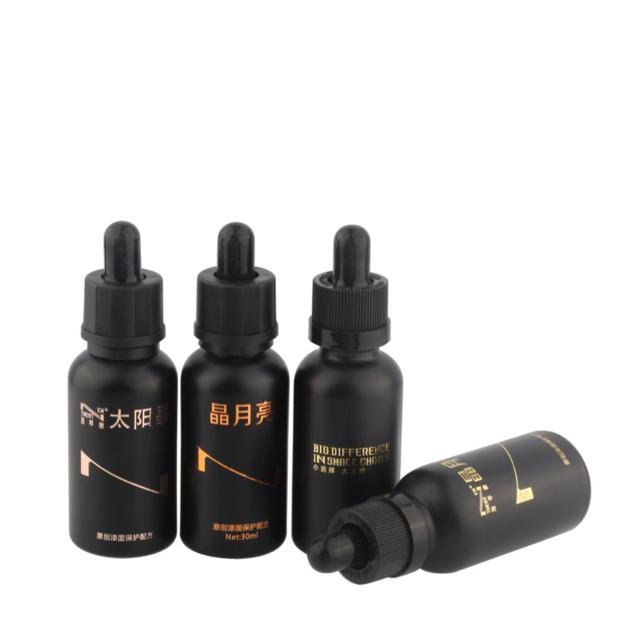 Fashionable Design Black Dropper Oils Glass