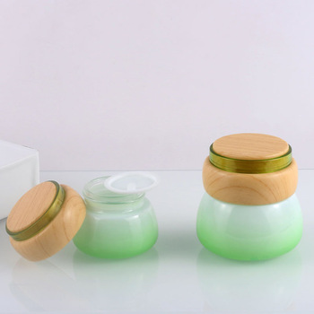 Fashionable Fancy 50Ml Green Cosmetic Glass