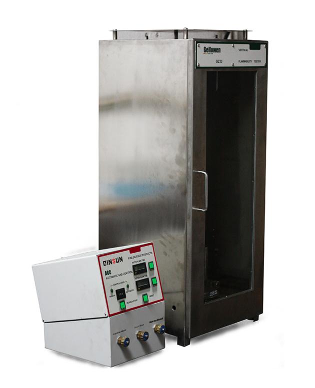 iso 6940 fabric textile vertical flammability tester