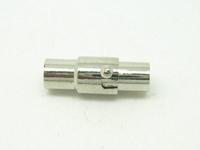 Magnetic Jewelry Clasp Silver 16x7mm