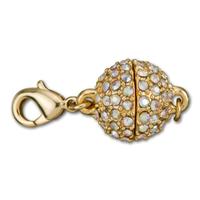 Crystal Magnetic Jewelry Clasp With Lobster Clasps