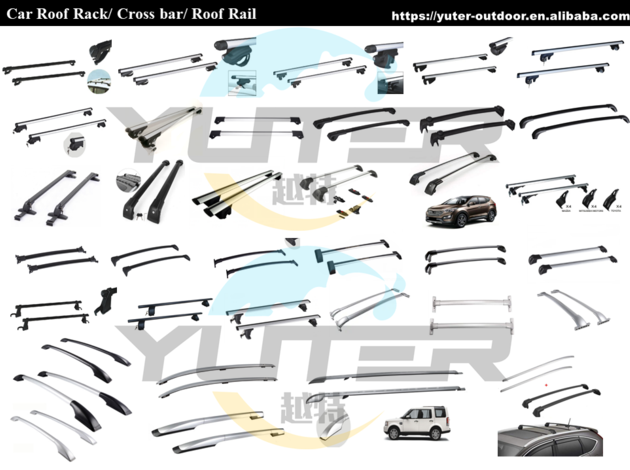 Roof rack and cross bar