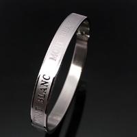 Stainless steel cuff bracelet