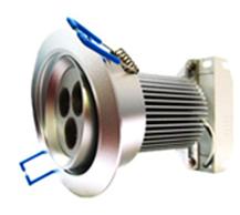 LED downlight&ceiling light 3x1W