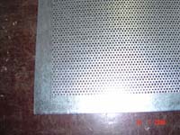 Sell punched steel sheet