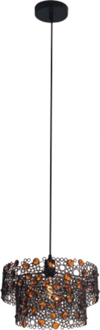 two tiers orbit lamp