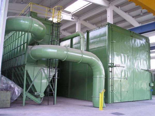 Air Blasting Room