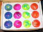 splatter water ball