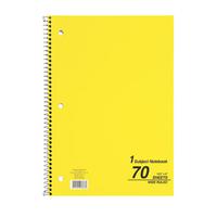 spiral notebook