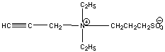 DEPS (2-Propyn-1-amine, N, N-diethyl-N-(3-sulfopropyl) hydroxide, inner salt)