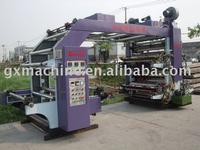 High speed flexo printing machine