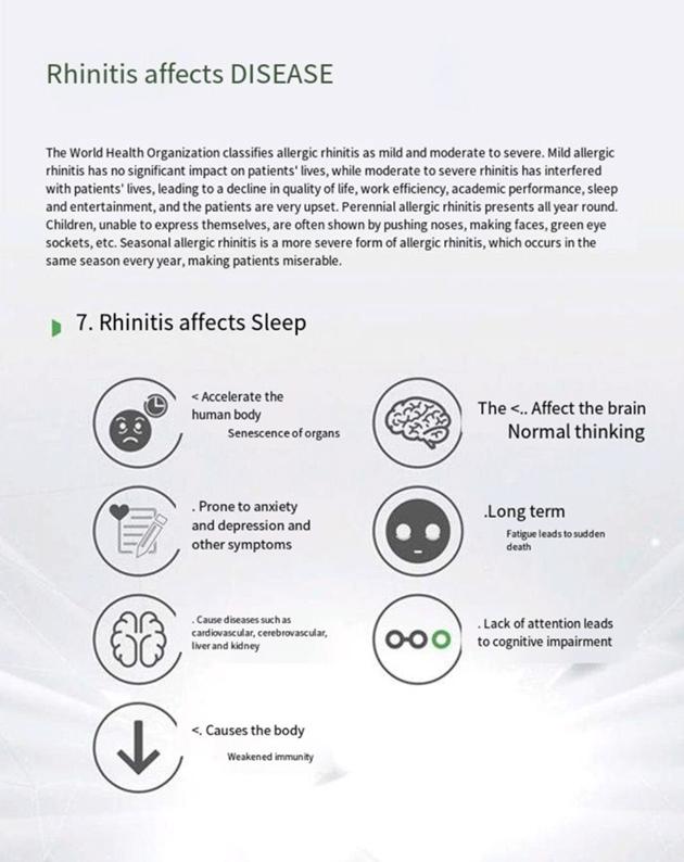 Multifunctional Nose Relaxing Machine Rhinitis Laser