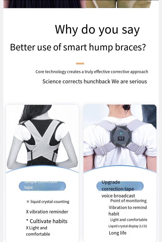 Smart Posture Correction Device Humpback Corrector