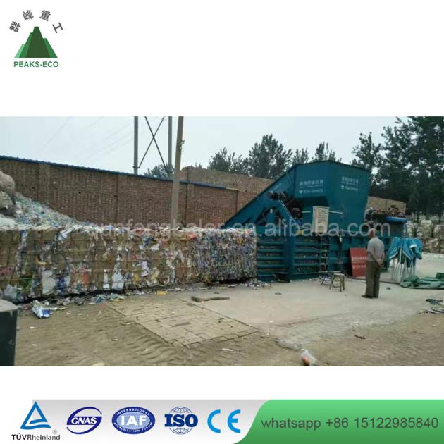 Hydraulic Horizontal Full Automatic Waste Paper Cardboard Plastic Baler for Recycling