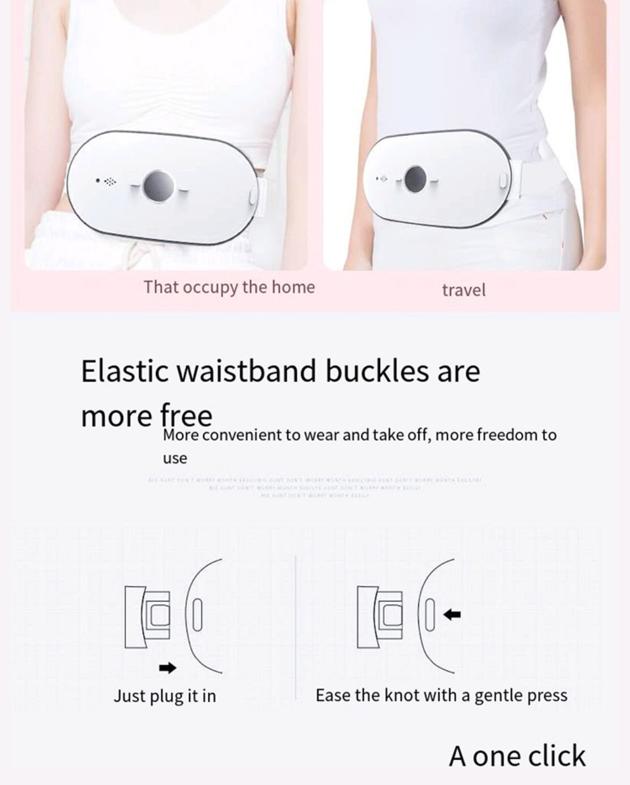 Menstrual Heating Pad Electric Cordless Heated