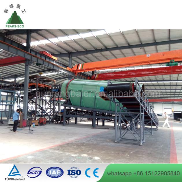 Municipal Solid Waste Management Recycling System