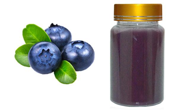100% Natural Bilberry Extract Anthocyanidins 25% powder, anthocyanins hplc