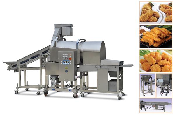 hiwell machinery Breading Machine flouring machine coating machineGFJ600-IV