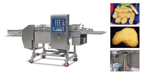 burger chicken nugget Tempura Battering Machine dipper NJJ600-IV
