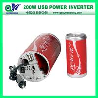 200W 12V DC to AC USB Car Power Inverter