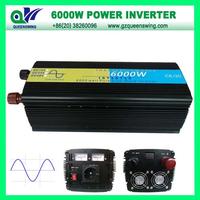 DC12V AC220V 6000W Pure Sine Wave Power Inverter