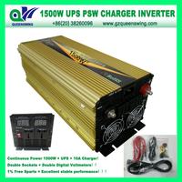 1500W Pure Sine Wave Power Inverter UPS with Charger