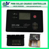 Auto12V/24V 10A/20A PWM LCD Solar Charge Controller