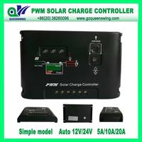 12/24V 5A/10A/20A LED Digital Display PWM Solar Charge Controller