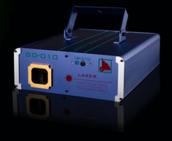 Single Green Animation Laser