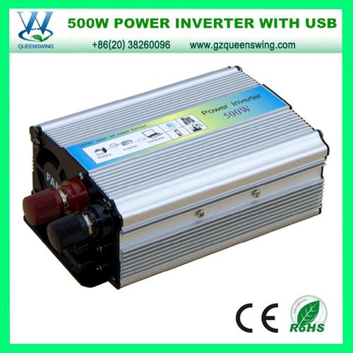 500W Car Power Inverter with USB Port (QW-500MUSB)