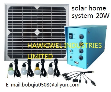 Solar Power Lighting System for Home Use
