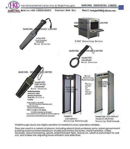 Walkthrough Metal Detectors