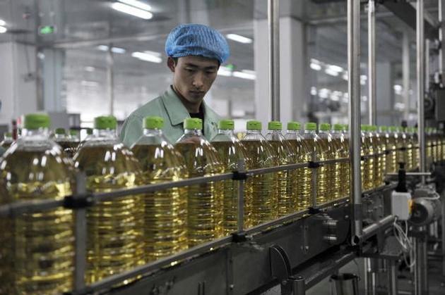 Palm Oil And Sunflower Oil