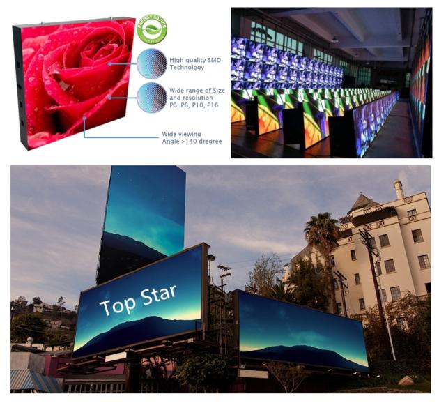 P8 Energy Saving Outdoor Advertising LED