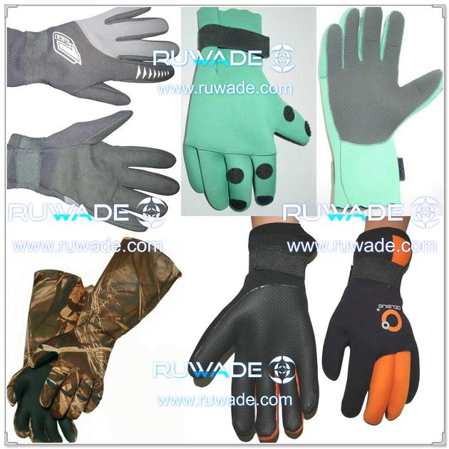 Neoprene gloves for different use,such as diving,fishing,hunting,swimming gloves 