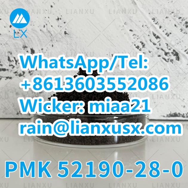 High Quality CAS 52190-28-0 Pmk 1- (benzo[d] [1, 3] dioxo 1-5-yl) -2-Bromopropan-1-One with Low Pric