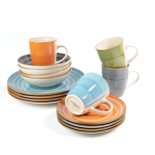 Raylon Ceramic Hand-painted 16pcs Dinner Set No.RLS5030-5033