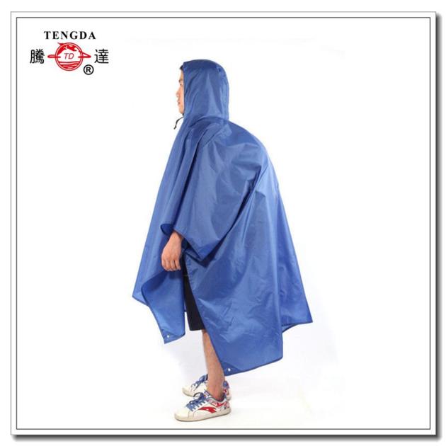 outdoor hiking backpack nylon poncho raincoat